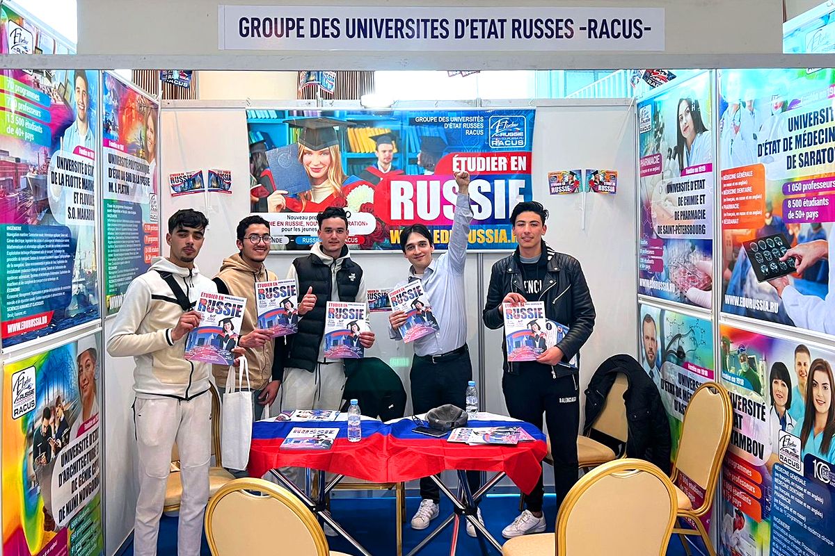 Group of Russian State Universities RACUS continues the tour of education exhibitions in Morocco. The demand for and relevance of prestigious Russian education dictate the further route of the exhibition tour: this weekend the exhibitions were held in Marrakech in the hall of the Club des Avocats and in Tétouan in the distinguished Dream's Hotel.