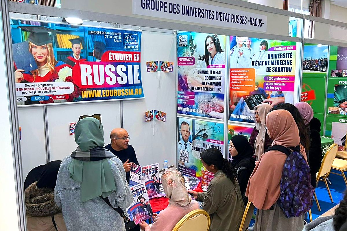 The best and most popular universities of Russia, nominees of the Forbes and THE rankings, as well as the most demanded and recognized medical universities in Morocco that offer programs in French – Saratov State Medical University, Astrakhan State Medical University, Tambov State University, St. Petersburg State Chemical and Pharmaceutical University – were once again presented at the exhibitions to the Moroccan public.