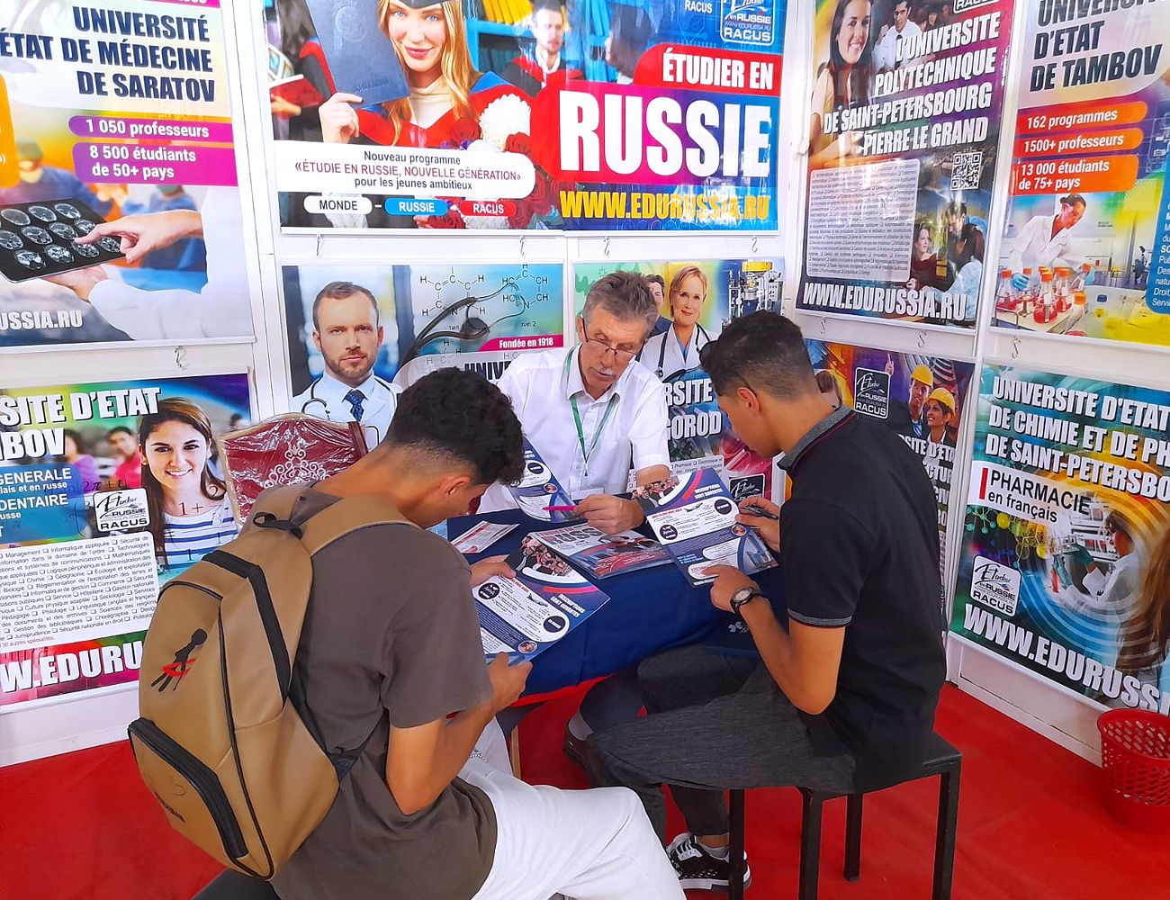 We would like to thank the organizers of the exhibition and all the guests for their interest and active life position. Studying in Russia is an important step for the ambitious people who dream of building a life on their own terms.