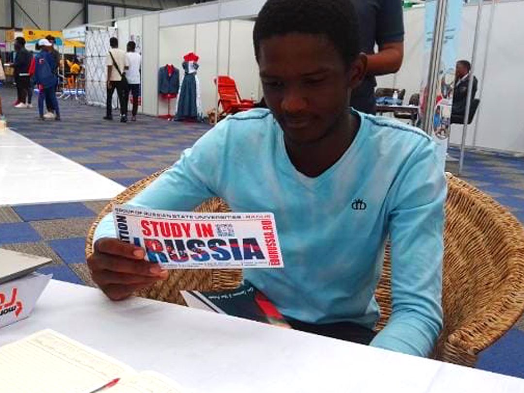 RACUS organization expresses its deep gratitude to the organizers of the international education exhibition in Botswana and to all visitors for their interest in the Russian stand! We are doing our best to provide bright and purposeful young people of Botswana with the best conditions for studying in the TOP 20 state universities of Russia, which are part of the RACUS group.